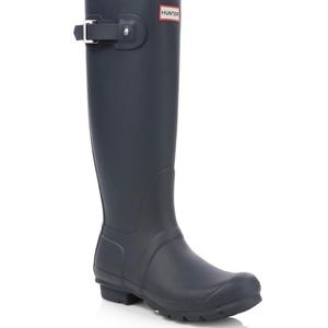 Matte Black Original Tall Hunter Boots